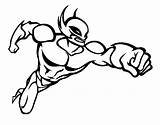 Cape Superhero Without Coloring Coloringcrew sketch template