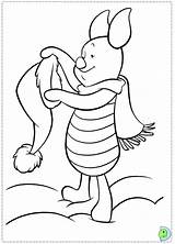 Dinokids Piglet sketch template