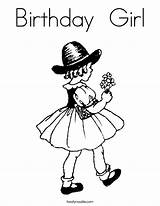 Coloring Girl Birthday Pages Picked Flowers Zechariah Elizabeth Built California Usa Favorites Login Twistynoodle Add Library Clipart Girl1 Flower Noodle sketch template