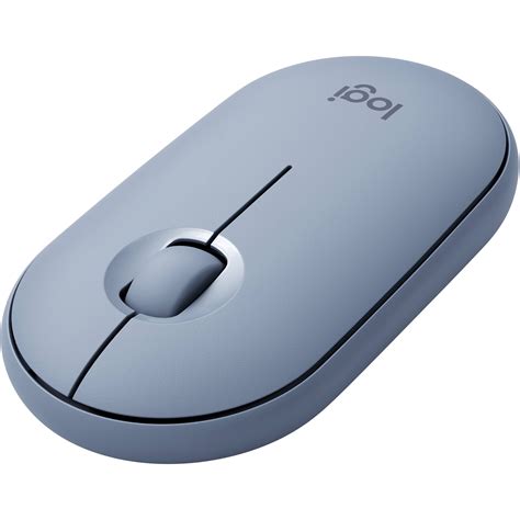 logitech pebble  wireless mouse blue gray   bh