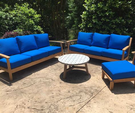buy atlantic teak outdoor sofas factory direct pricing