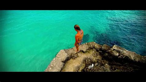 Go Pro Cliff Jump Crane Beach Barbados 2013 Youtube