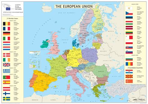heres  map   european union eu countries  support groups
