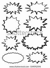 Pow Boom Bam Template Templates Blank Shapes Logo Pages sketch template