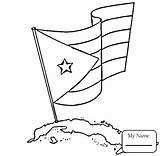 States United Flag Coloring Getcolorings Pages sketch template