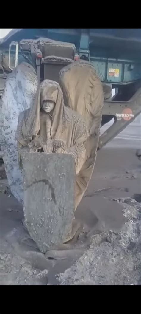 siberian fallen angel statue rthatsinsane