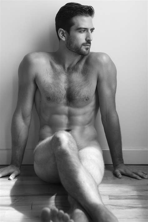 man candy model jacob burton takes it all off for seductive black and white shoot [nsfw ish