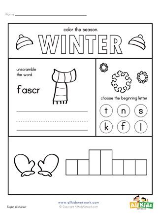 printable winter worksheets worksheets library