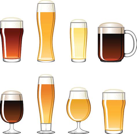 Royalty Free Pint Glass Clip Art Vector Images