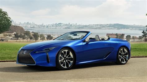 lexus lc  convertible launched  la pictures auto express