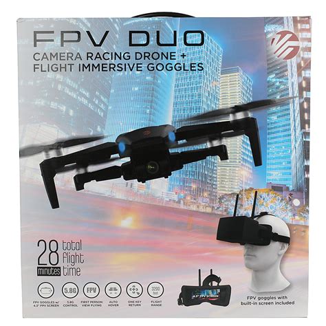 buy vivitar vti fpv duo camera racing drone black drcls noc stk