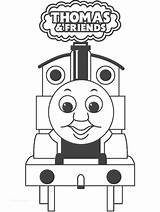 Thomas Train Coloring Christmas Pages Printable Kids sketch template