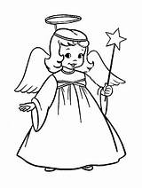 Coloring Angel Christmas Girl Pages Costume Drawing Charming Tiny Little Angels Kids Girls Printable Template Colouring Tattoo Female Drawings Costumes sketch template
