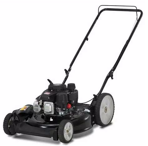 yard machine 11a b0ma700 21 inch 132cc side mulch push lawn mower at