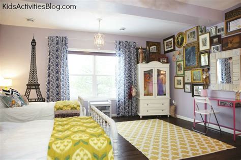 Room Makeover Shared Room {paris Themed Room}