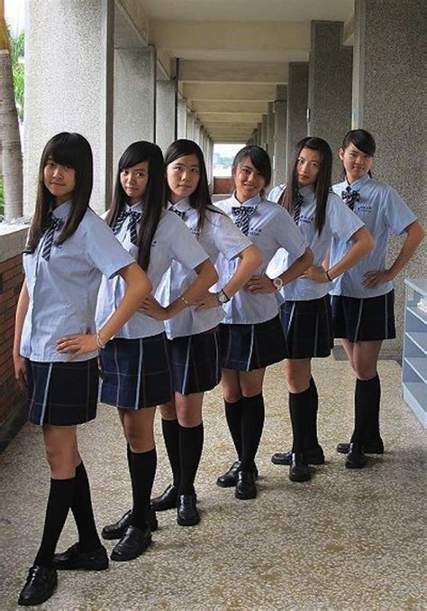 盘点台湾最美高中女生校服 博览 环球网