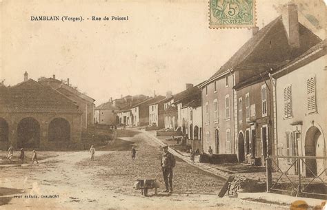 photos et carte postales anciennes de damblain mairie de damblain et