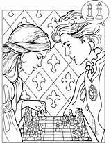 Ajedrez Boyama Szachy Jugando Satranc Pintar Chess Dama Kolorowanka Halka Acik Kitabi Icinde Drukuj sketch template