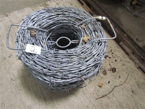roll  barb wire  schmalz auctions