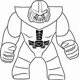Lego Thanos Carnage Sonriendo Colorironline Fierce Titan Crusade Stones Hulk Capitão Xcolorings Aranha sketch template