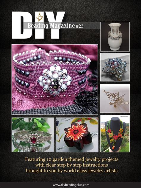 jewelry making newsletter diy beading flowers jewelry making