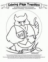 Coloring Wisdom Owl Wise Pages Reading Tuesday Dulemba Knows Every Color Comments Getcolorings Printable Getdrawings sketch template