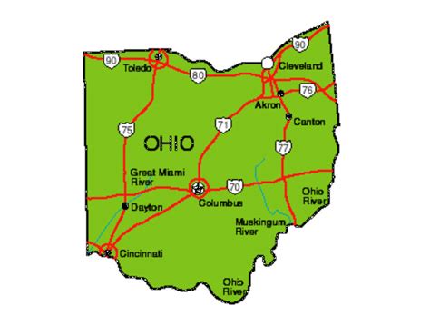 ohio facts symbols famous people tourist attractions