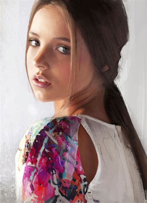 model noveland sayson {figurative realism artist beautiful female