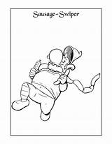 Yule Lads sketch template