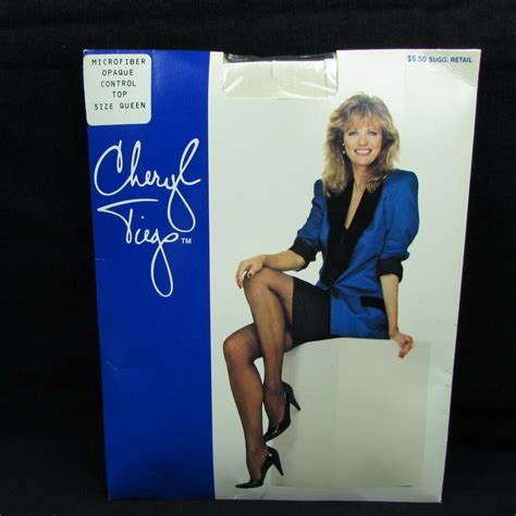Elegant Ivory Queen Size Pantyhose By Cheryl Tiegs