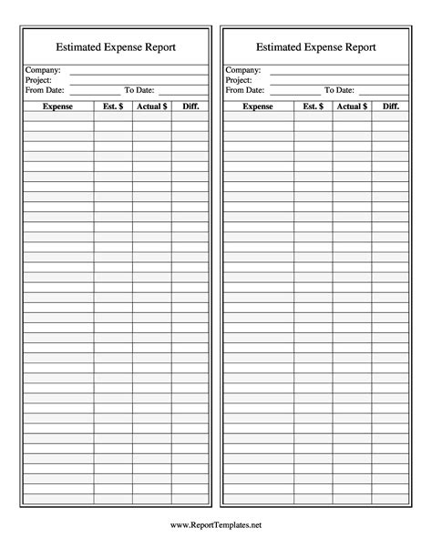 40+ Expense Report Templates to Help you Save Money ᐅ TemplateLab