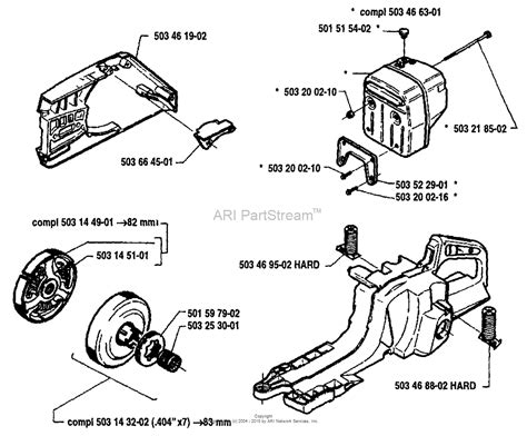 husqvarna    parts diagram  spare parts