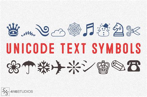 unicode text symbols  copy  paste  studios