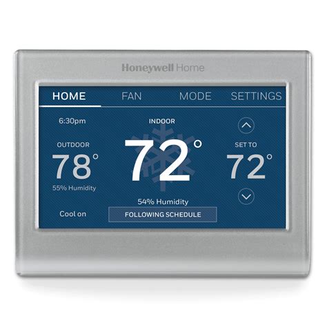 honeywell home  wifi thermostat  color screen walmartcom walmartcom
