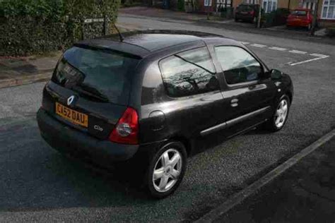 renault  clio  dynamique black  miles