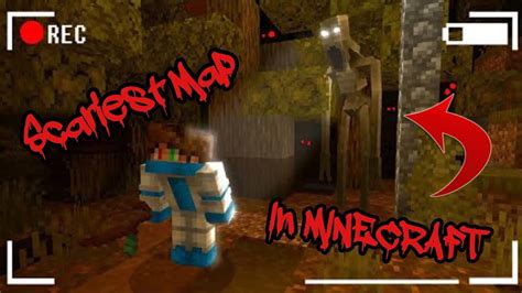playing  scariest map  minecraft youtube