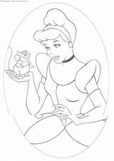 Cinderella Coloring Pages Princess Timeless Miracle sketch template