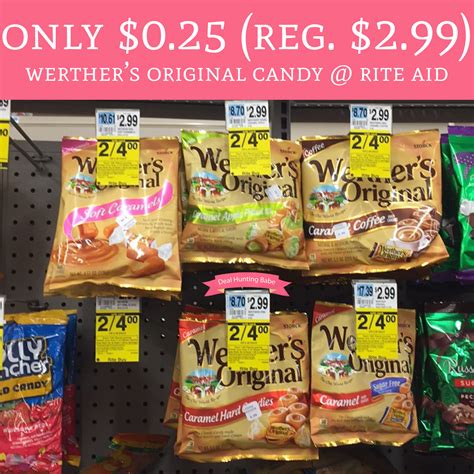 regular  werthers original candy  rite aid deal hunting babe