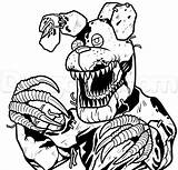 Drawing Fnaf Coloring Pages Nightmare Bonnie Sheets Getdrawings sketch template