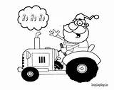 Tractor Coloring Pages Christmas Western Santa Printable Chalmers Allis Tractor2 Orig Deere John Print Template sketch template