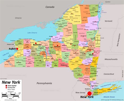 map  ny state  latest map update