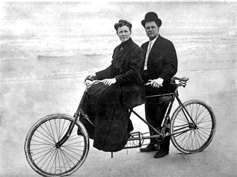 Florida Memory • Couple With A Bicycle Built For Two At The Beach