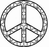 Coloring Peace Pages Signs Sign Printable Comments sketch template