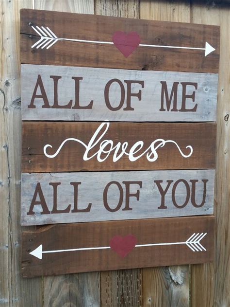 super romantic wooden signs  valentines day