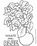 Coloring Flowers Valentine Pages Flower Printable Sheets Violets Valentines Color Blue Roses Pre Holiday Terraria Colouring Game Kids Bestcoloringpagesforkids Cute sketch template