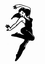 Dancing Girl Coloring Pages Large sketch template