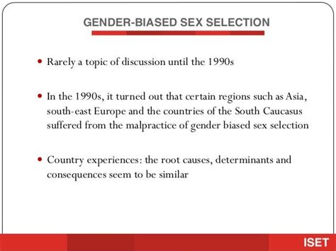 gender biased sex selection