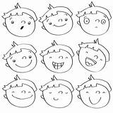 Emotions Faces Feelings Drawing Worksheet Children Chart Recognize Worksheets Face Expressions Teaching Feeling Printable Getdrawings Kid Worksheeto Identify Learning Parts sketch template