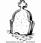 Tombstone Clipart Headstone Illustration Grave Coloring Pages Drawing Stone Gravestone Template Tombstones Royalty Clip Printable Graveyard Getcolorings Getdrawings Visekart Headstones sketch template