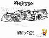 Coloring Pages Saleen Printable S7 Cars Car Sports Boys Kids Nascar Pagani Yescoloring Raising Hair sketch template